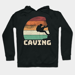 Caving Retro Vintage Style Hoodie